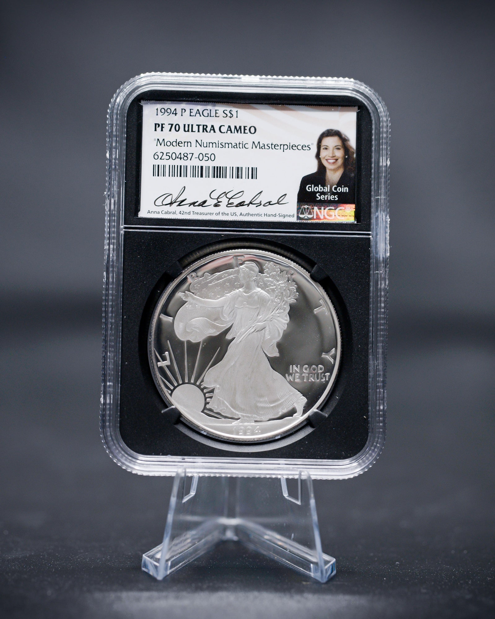 1994-P Silver Eagle Coin PR70 | NGC Modern Numismatic Masterpieces | A