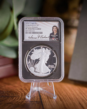 2026-P Silver Eagle Congratulations Set | NGC Advanced Release | Anna Cabral Autographed