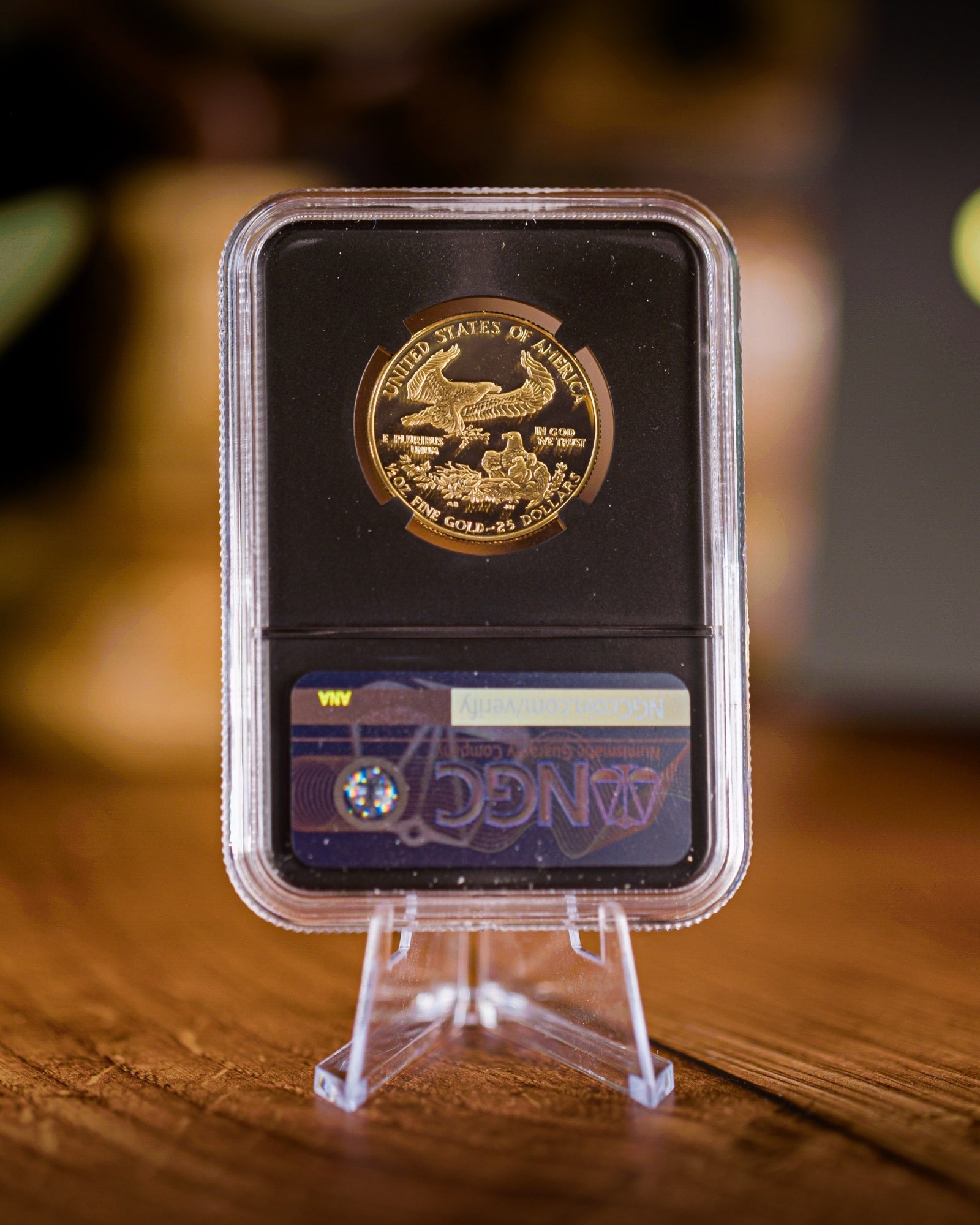 1991 $25 Proof Gold Eagle | NGC "Modern Numismatic Masterpieces" PF70 | Anna Cabral Autographed