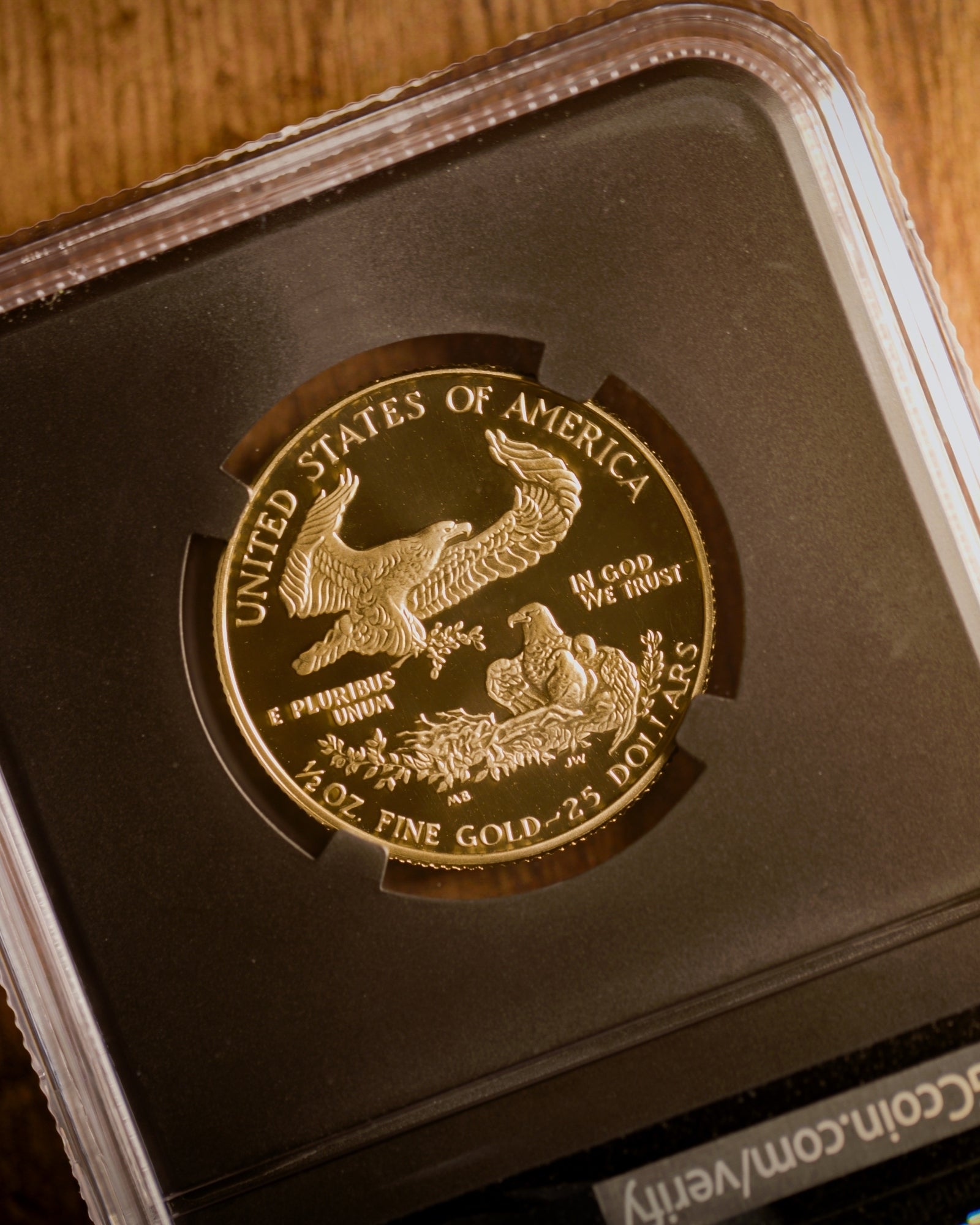 1991 $25 Proof Gold Eagle | NGC "Modern Numismatic Masterpieces" PF70 | Anna Cabral Autographed