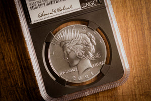 2021 6PC Morgan & Peace Set | NGC "Modern Numismatic Masterpieces" MS70| Anna Cabral Autographed