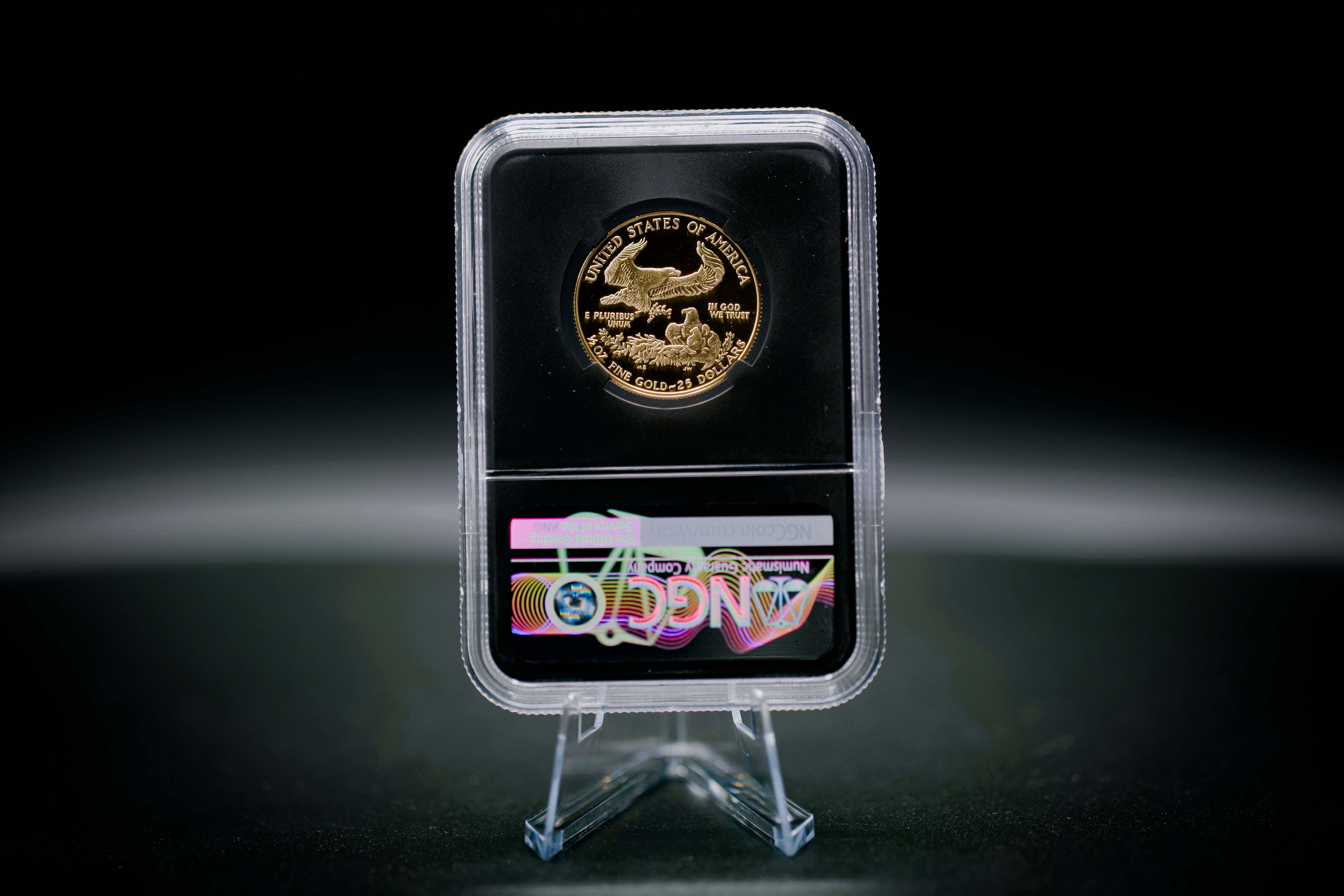 1991 $25 Proof Gold Eagle | NGC "Modern Numismatic Masterpieces" PF70 | Anna Cabral Autographed