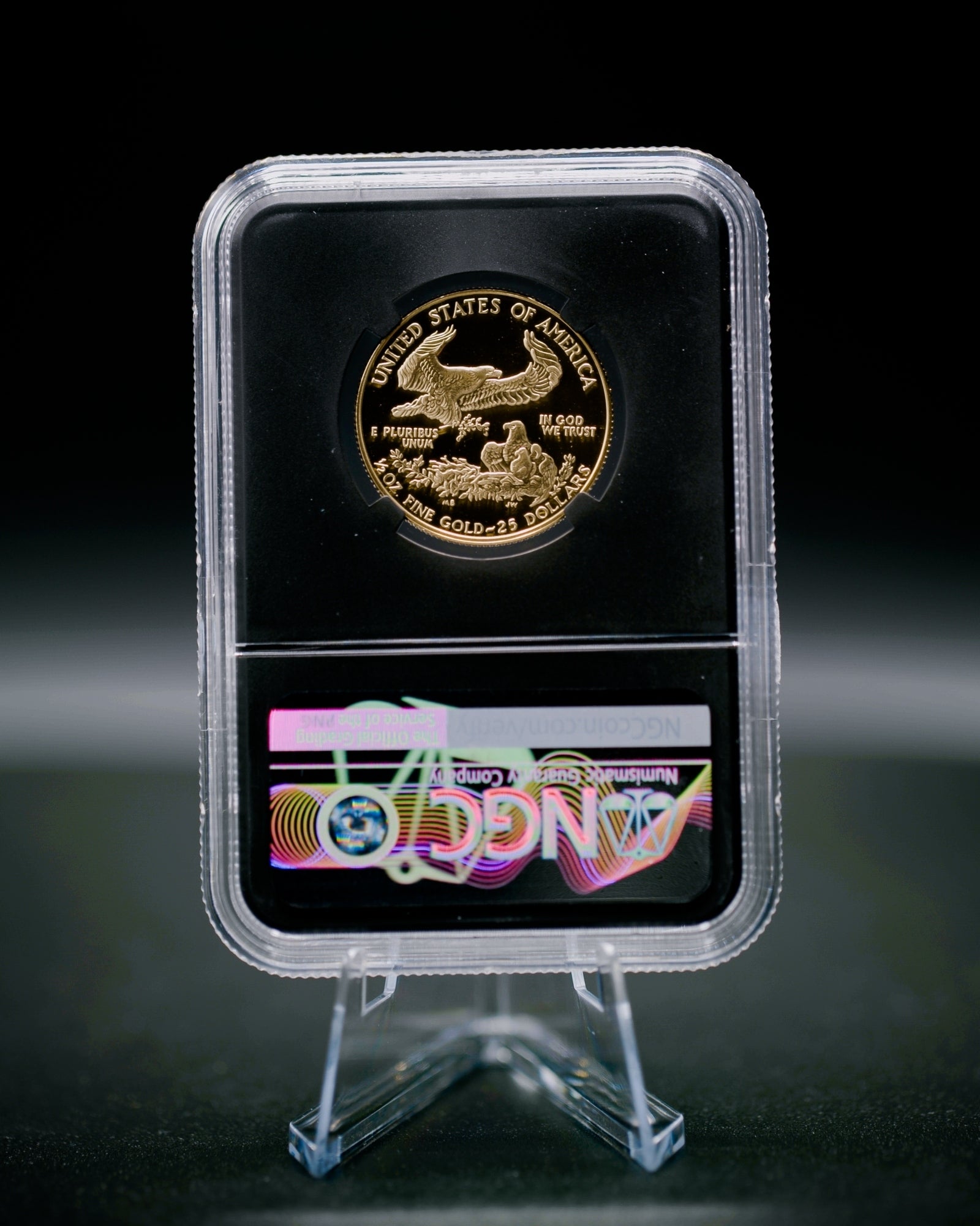 1991 $25 Proof Gold Eagle | NGC "Modern Numismatic Masterpieces" PF70 | Anna Cabral Autographed