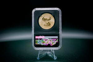 2006 "W" $50 Reverse Proof Gold Eagle | NGC "Modern Numismatic Masterpieces" PF70 | Anna Cabral Autographed