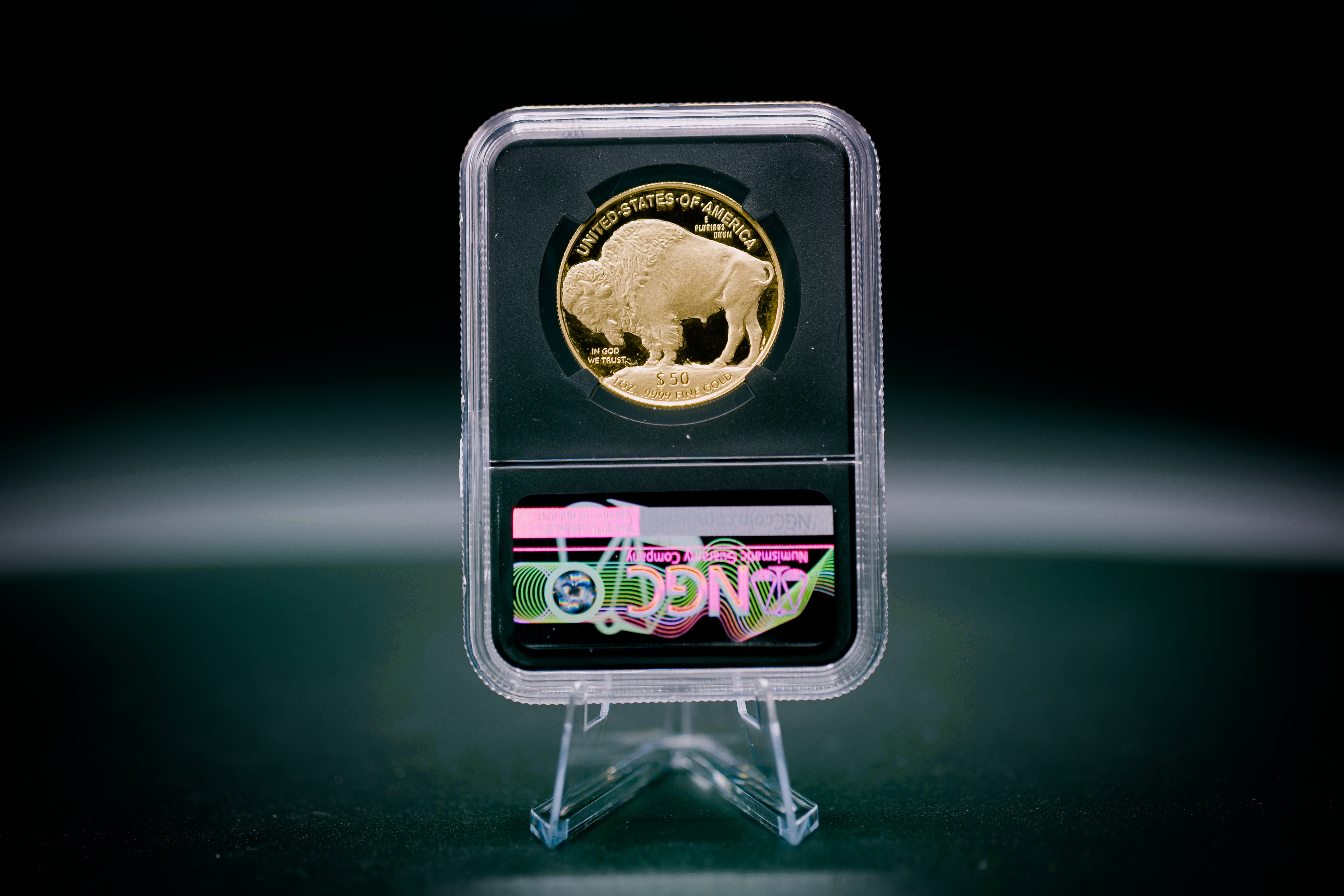2006 $50 Proof Gold Buffalo | NGC "Modern Numismatic Masterpieces" PF70 | Anna Cabral Autographed