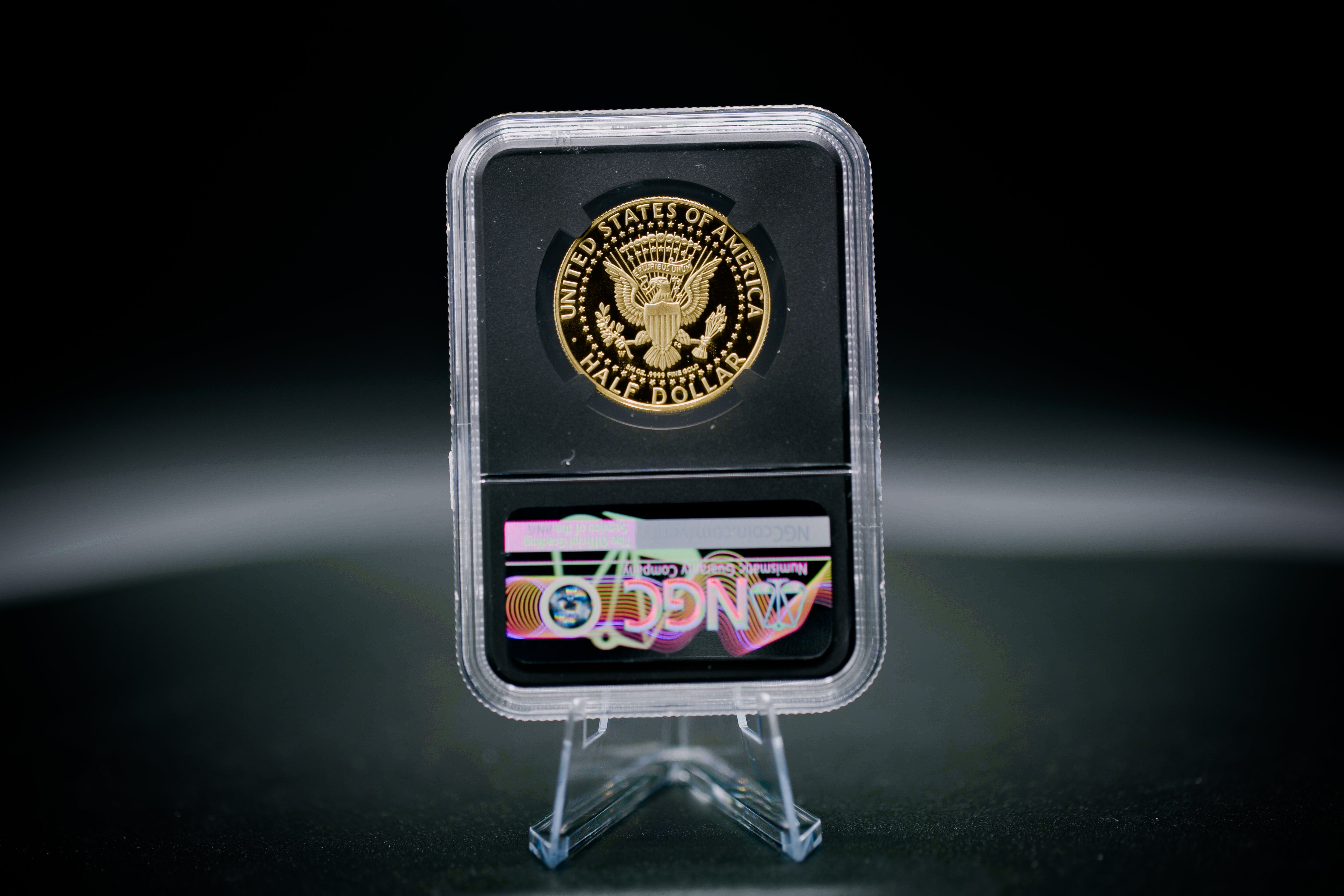 2014 $.50 JFK Gold | NGC "Modern Numismatic Masterpieces" PF70 | Anna Cabral Autographed