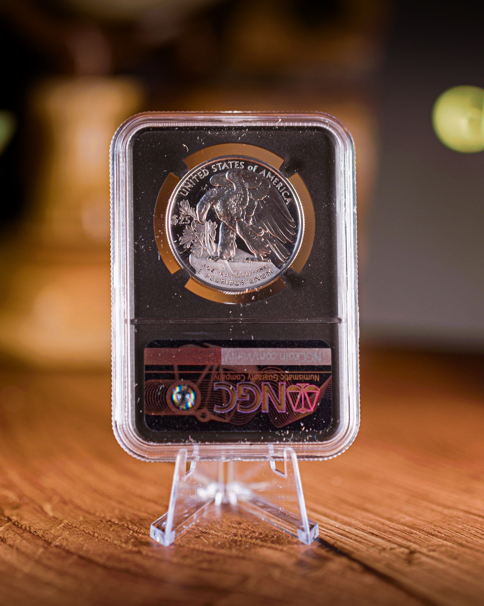 2021 $25 Proof Palladium | NGC "Modern Numismatic Masterpieces" PF70 | Anna Cabral Autographed