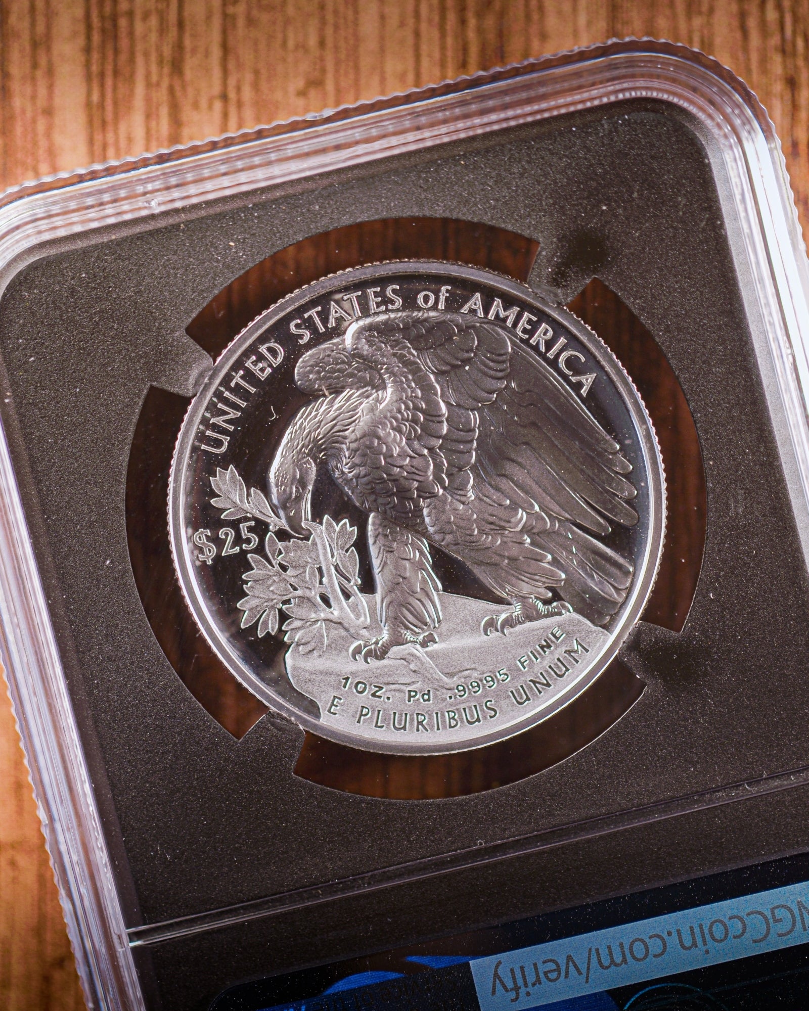 2021 $25 Proof Palladium | NGC "Modern Numismatic Masterpieces" PF70 | Anna Cabral Autographed