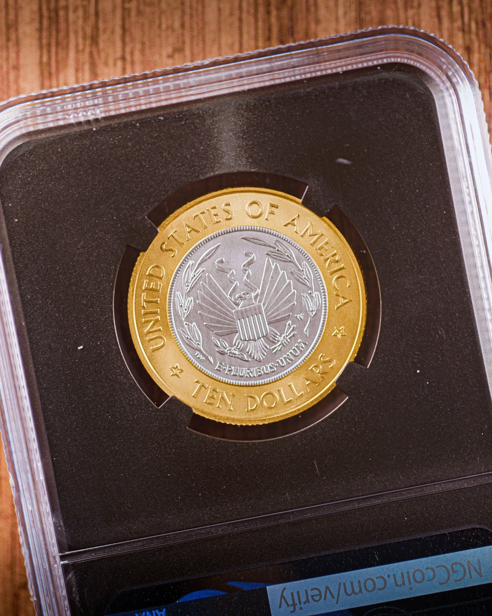 2000 W $10 Library of Congress | NGC "Modern Numismatic Masterpieces" MS70 | Anna Cabral Autographed