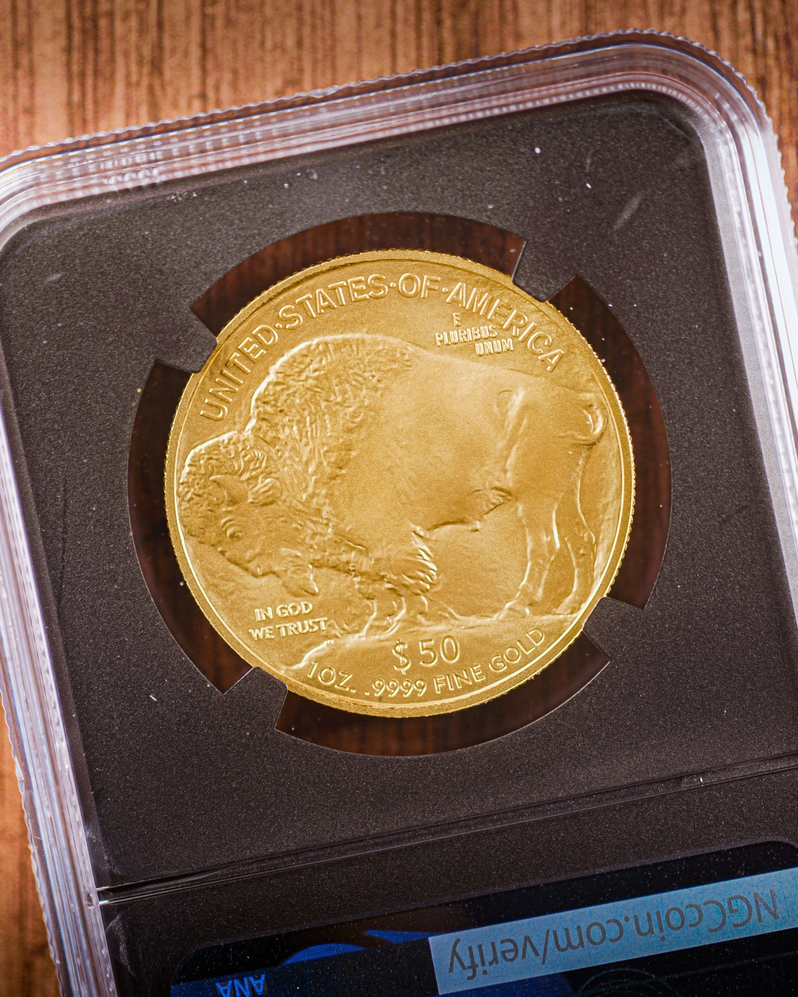 2008 W 4PC Burnished Gold Buffalo Set | NGC "Modern Numismatic Masterpieces" MS70 | Anna Cabral Autographed