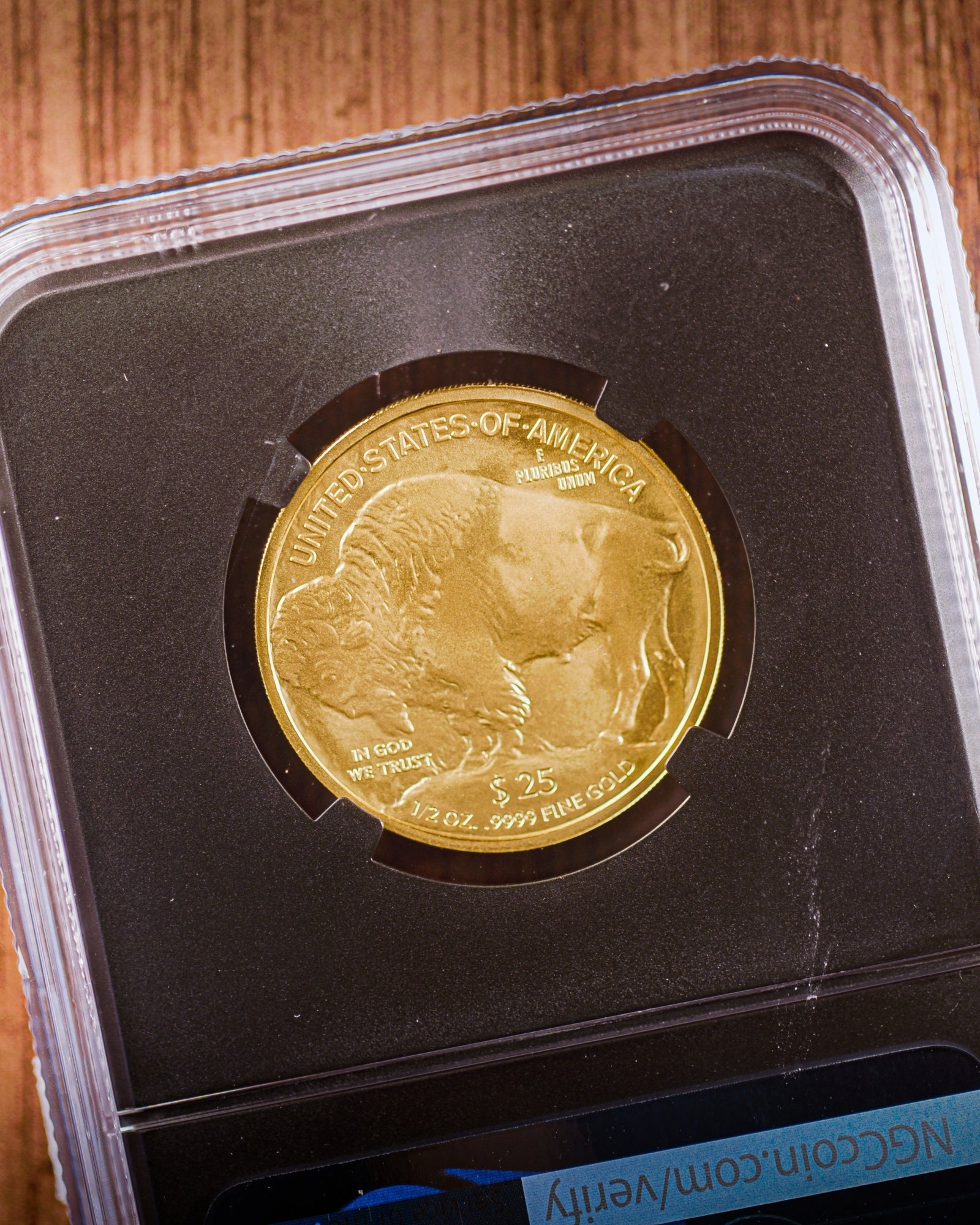 2008 W 4PC Burnished Gold Buffalo Set | NGC "Modern Numismatic Masterpieces" MS70 | Anna Cabral Autographed