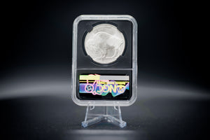 2001 $1 Silver Buffalo | NGC "Modern Numismatic Masterpieces" MS70 | Anna Cabral Autographed