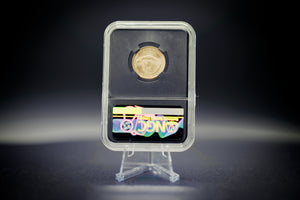 2021 "W" $10 Gold Eagle | Type 2 Unfinished Proof Dies NGC "Modern Numismatic Masterpieces" MS70 | Anna Cabral Autographed