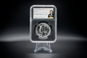2017 $25 Palladium Eagle | NGC "Modern Numismatic Masterpieces" MS70 | Anna Cabral Autographed