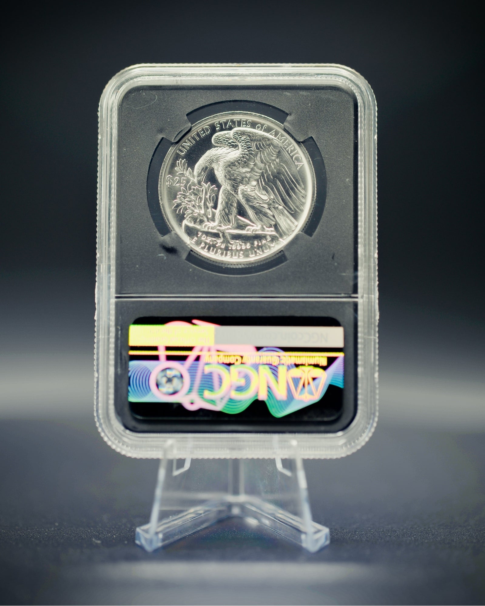 2017 $25 Palladium Eagle | NGC "Modern Numismatic Masterpieces" MS70 | Anna Cabral Autographed