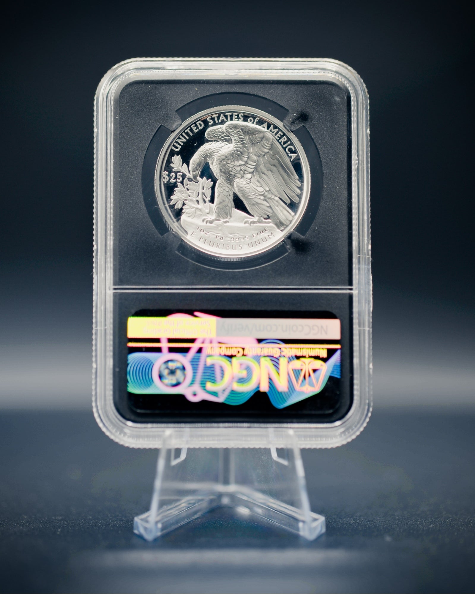 2021 $25 Proof Palladium | NGC "Modern Numismatic Masterpieces" PF70 | Anna Cabral Autographed