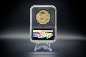 1986 $50 Gold Eagle |  NGC "Modern Numismatic Masterpieces" MS70 | Anna Cabral Autographed