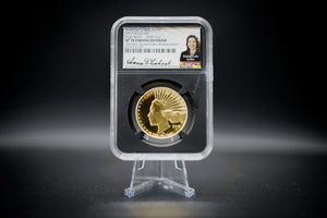2019 $100 Gold American Liberty High Relief | NGC "Modern Numismatic Masterpieces" SP70 | Anna Cabral Autographed