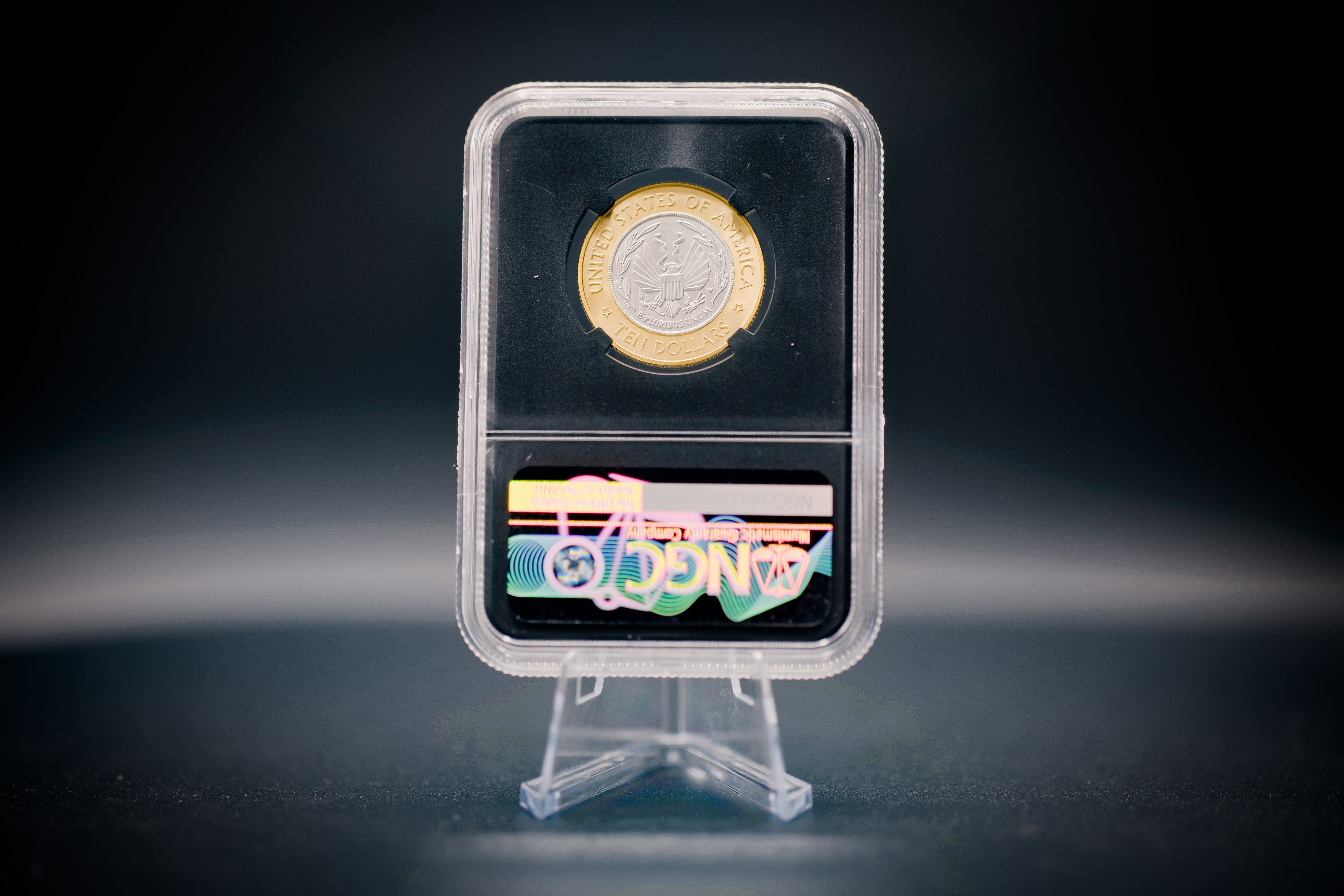 2000 W $10 Library of Congress | NGC "Modern Numismatic Masterpieces" MS70 | Anna Cabral Autographed
