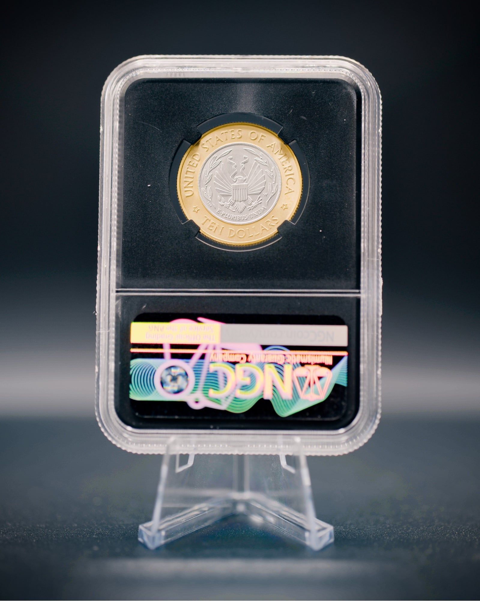 2000 W $10 Library of Congress | NGC "Modern Numismatic Masterpieces" MS70 | Anna Cabral Autographed