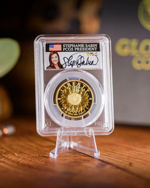 2025-W $100 High Relief American Liberty Gold Coin | Advanced Release PCGS PR70DCAM | Stephanie Sabin Autographed