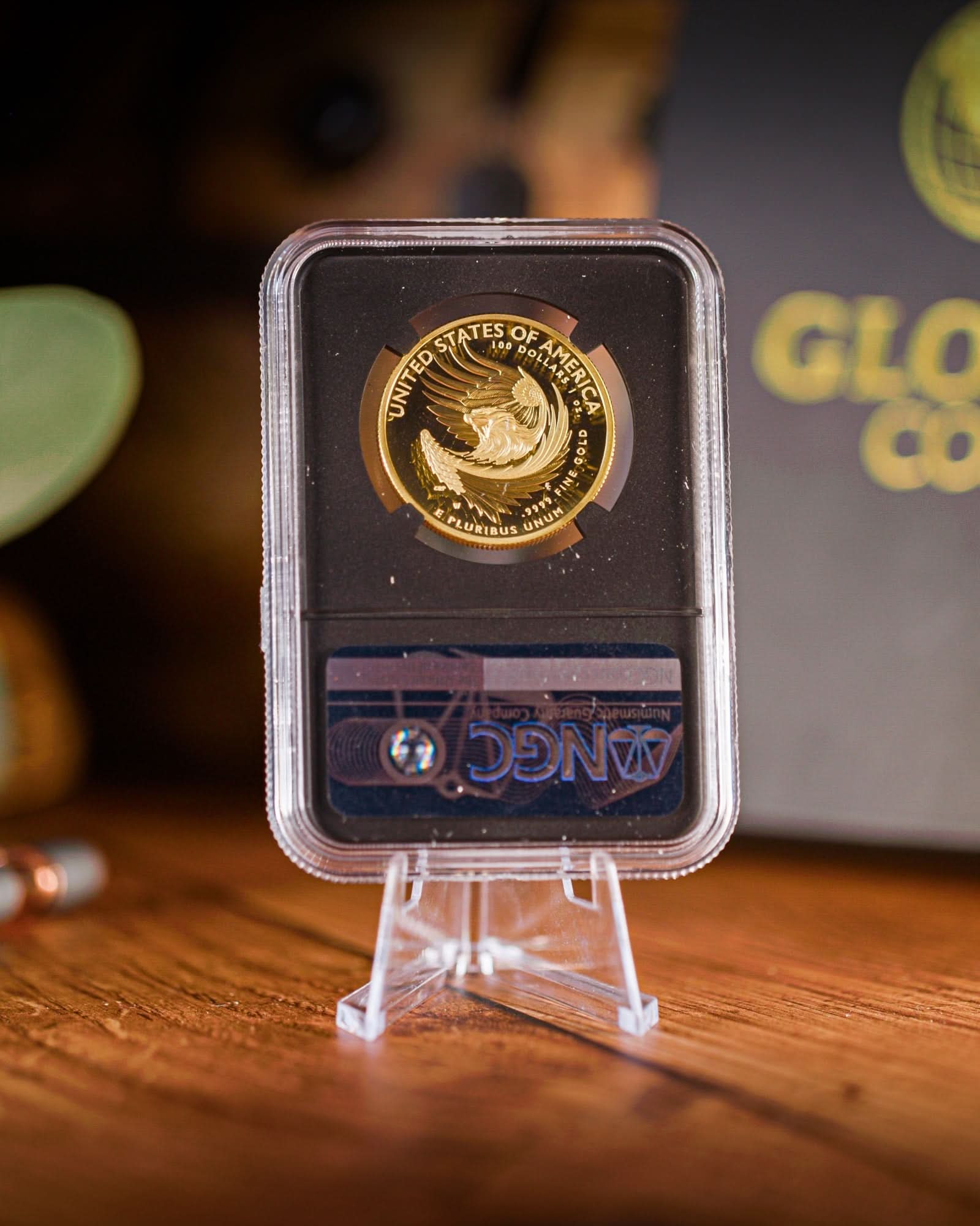 2025-W $100 High Relief American Liberty Gold | First Day of Issue NGC PF70 | Anna Cabral Autographed