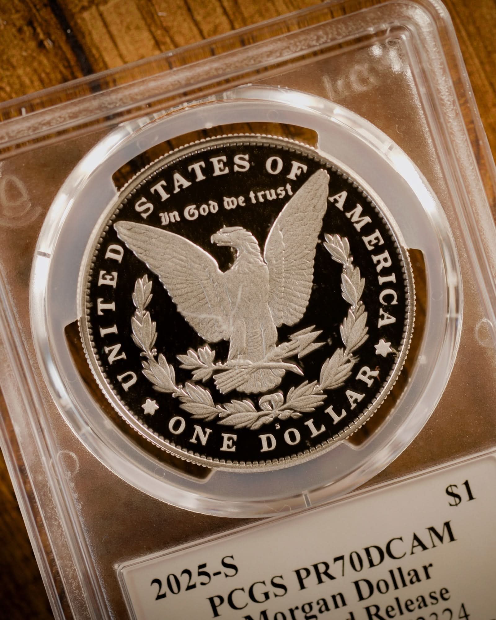 2025 2-Piece Morgan and Peace Dollar Set | Advanced Release PCGS PR70DCAM | Stephanie Sabin Autographed