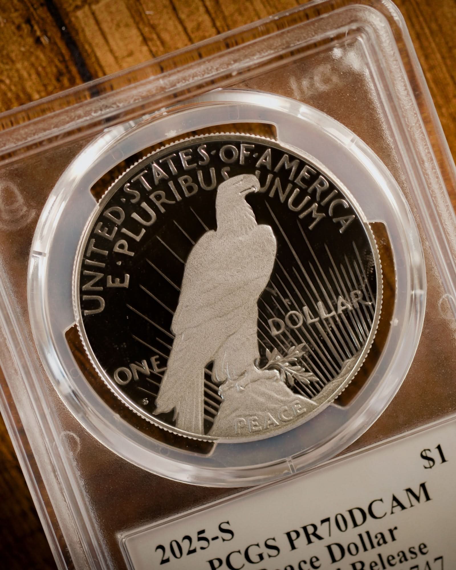2025 2-Piece Morgan and Peace Dollar Set | Advanced Release PCGS PR70DCAM | Stephanie Sabin Autographed