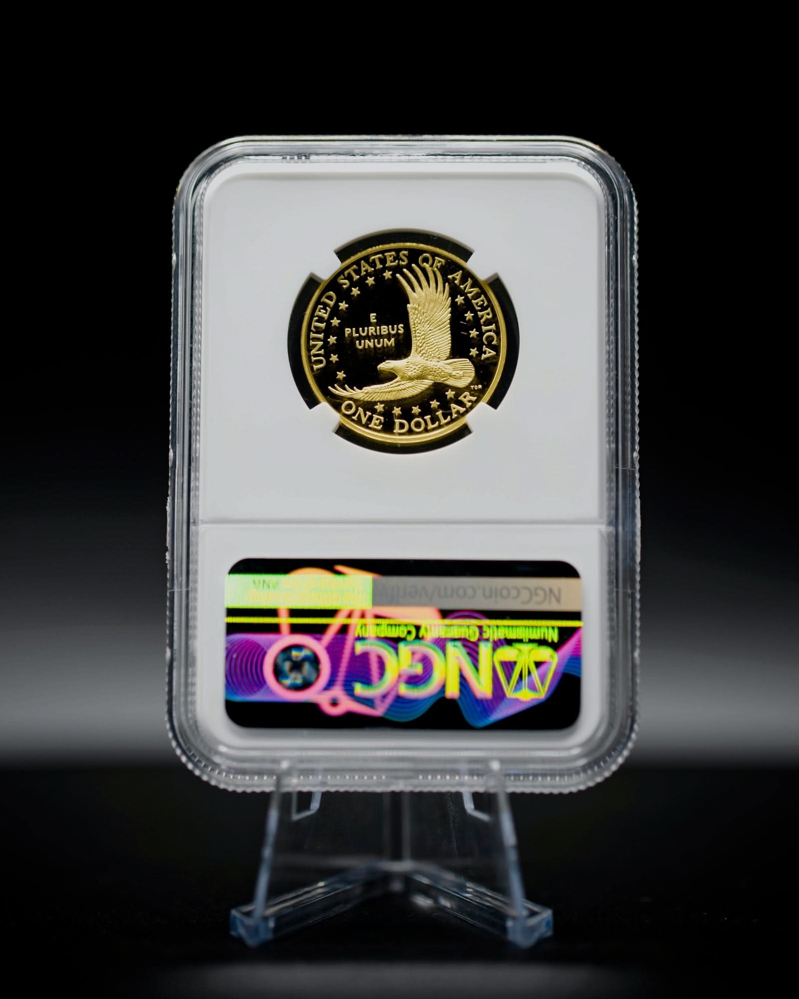 2025-W Sacagawea Gold 25th Anniversary Coin | First Day of Issue NGC PR70DCAM | Kenneth Bressett Autographed