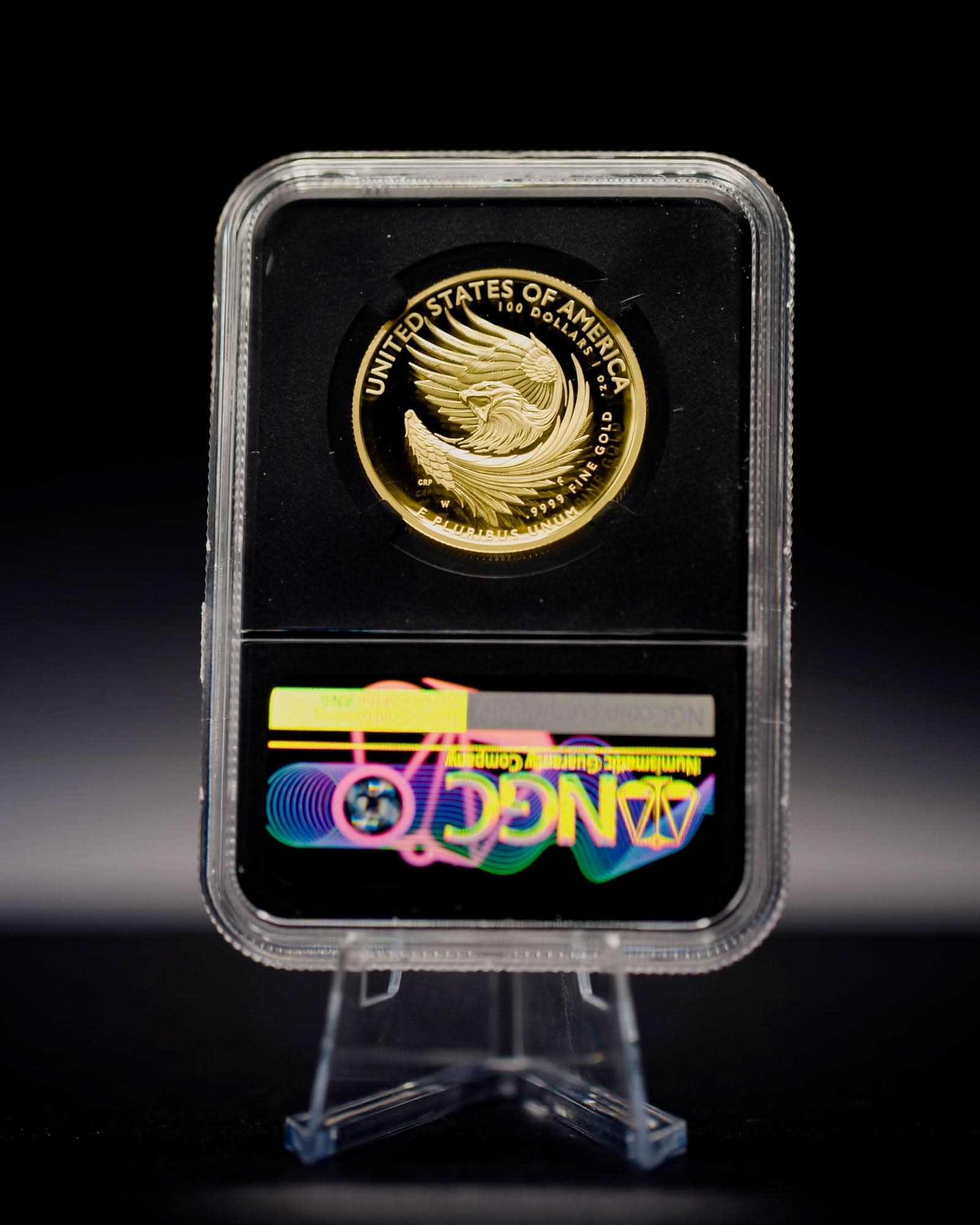 2025-W $100 High Relief American Liberty Gold | First Day of Issue NGC PF70 | Anna Cabral Autographed