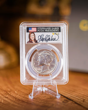 2017 $25 Palladium | PCGS "Modern Numismatic Masterpieces" MS70 | Stephanie Sabin Autographed