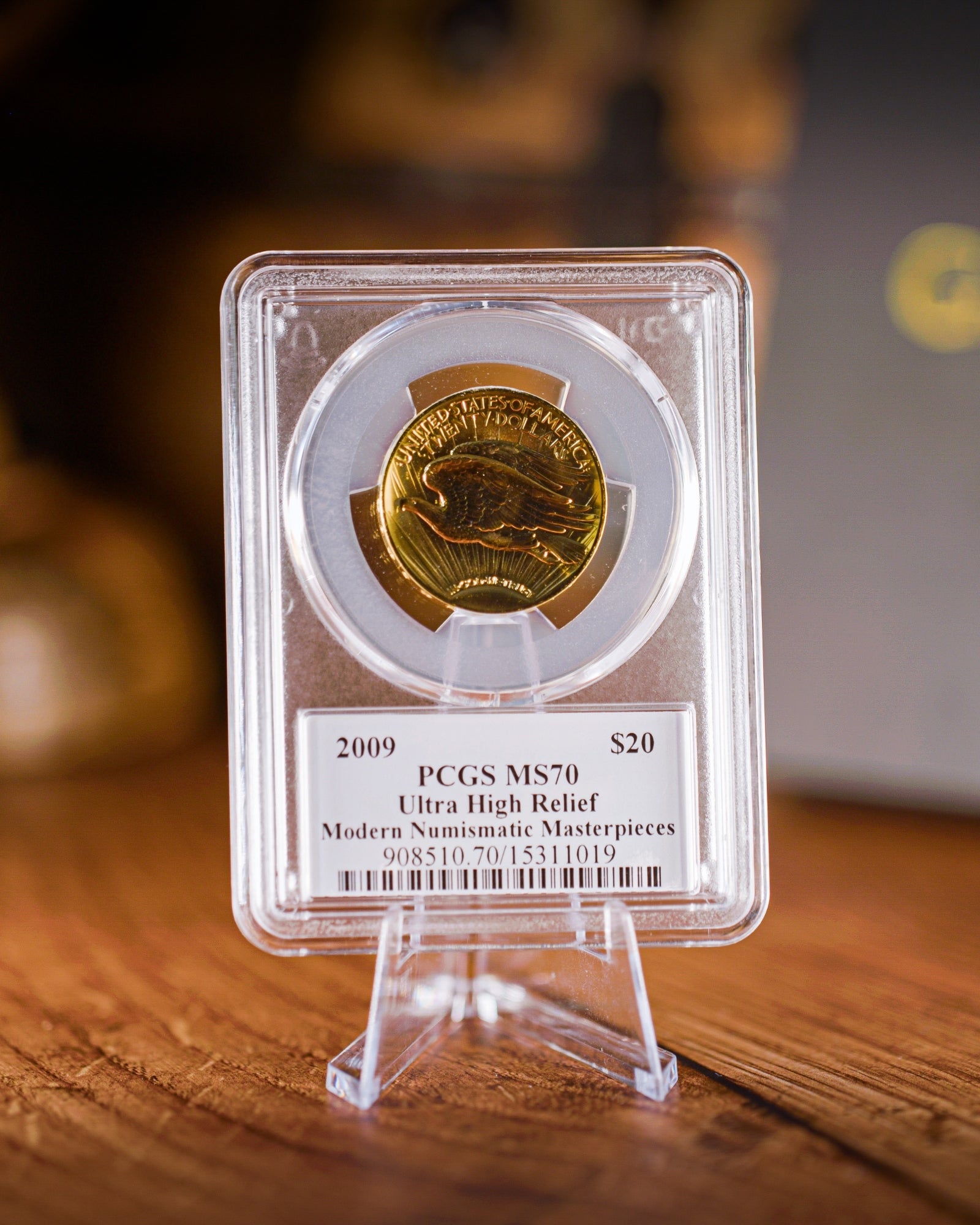 2009 $20 Gold Ultra High Relief | PCGS "Modern Numismatic Masterpieces" MS70 | Stephanie Sabin Autographed