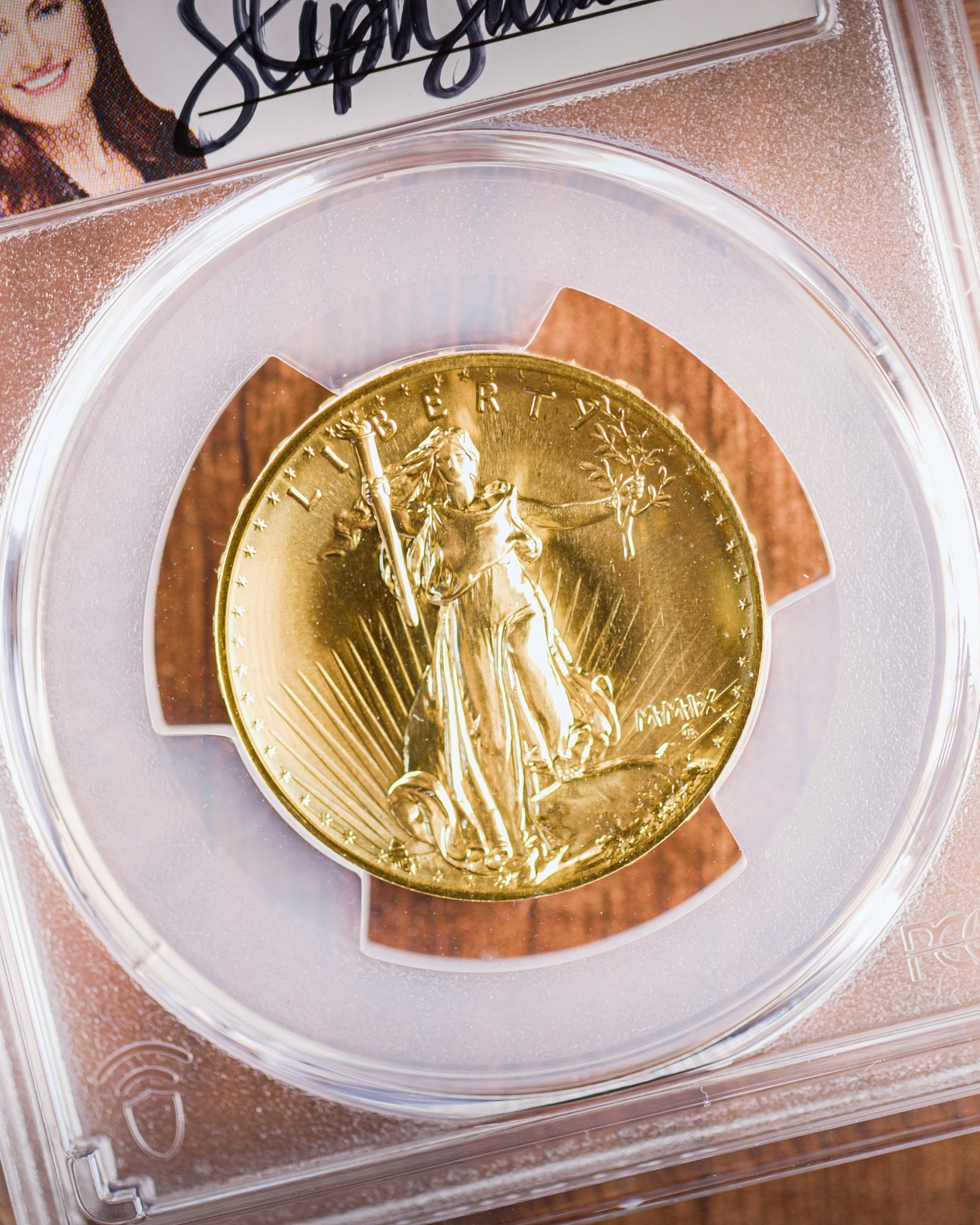 2009 $20 Gold Ultra High Relief | PCGS "Modern Numismatic Masterpieces" MS70 | Stephanie Sabin Autographed