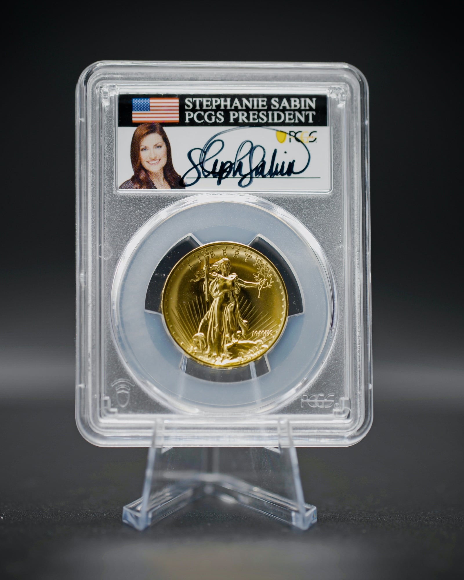 2009 $20 Gold Ultra High Relief | PCGS "Modern Numismatic Masterpieces" MS70 | Stephanie Sabin Autographed