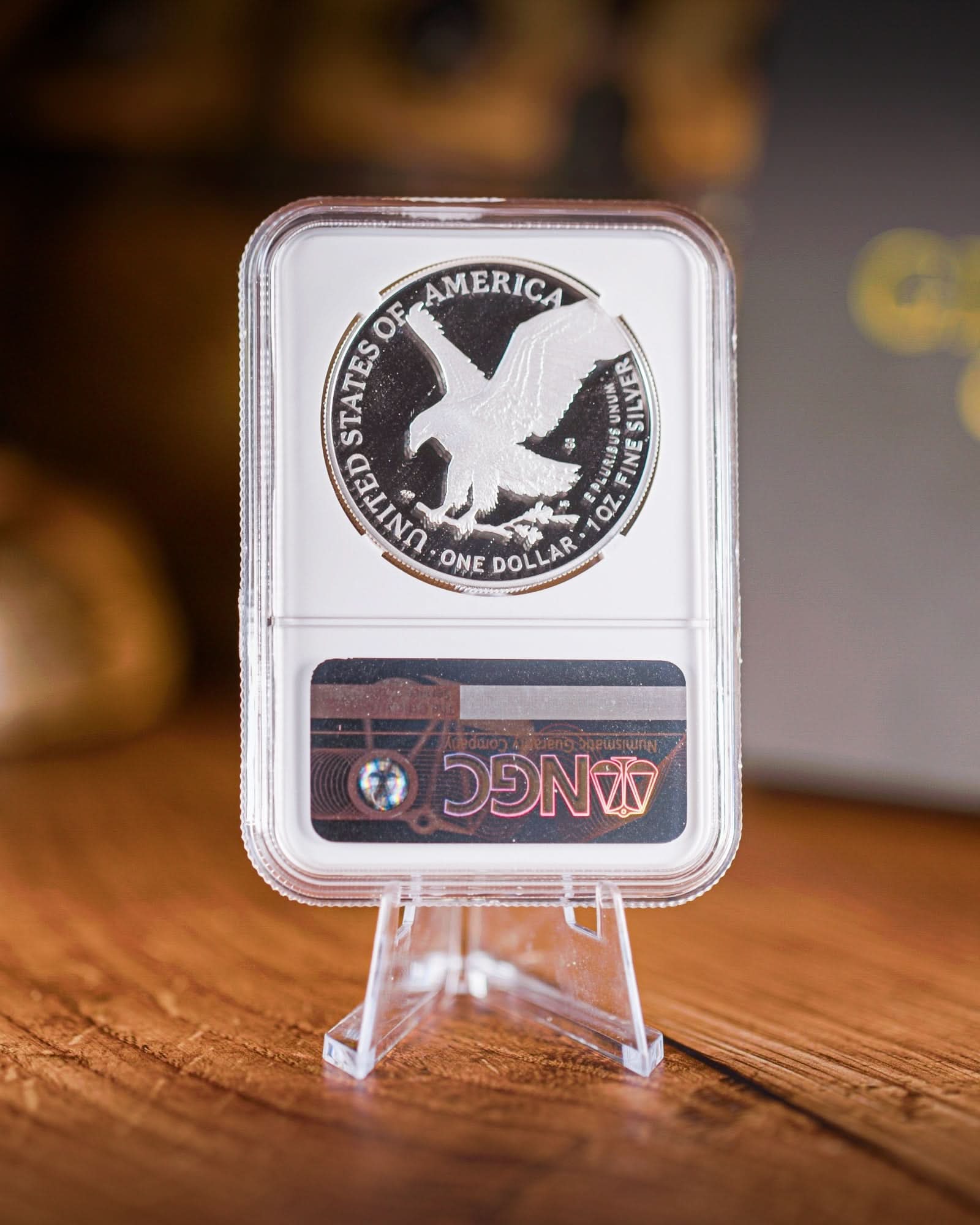 2025-S Proof American Silver Eagle | Advance Release NGC PR70 Deep Cameo | Kenneth Bressett Autographed