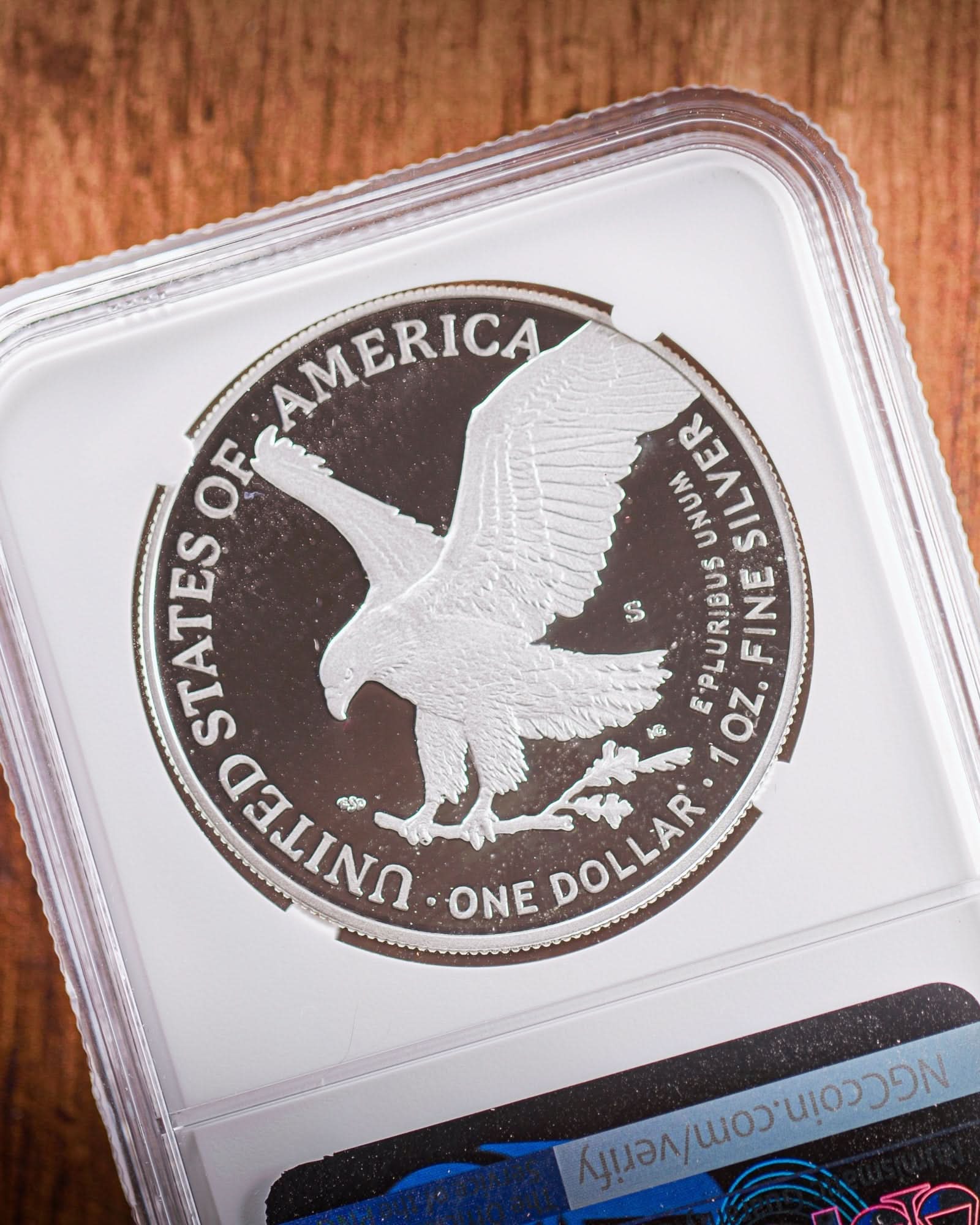 2025-S Proof American Silver Eagle | Advance Release NGC PR70 Deep Cameo | Kenneth Bressett Autographed