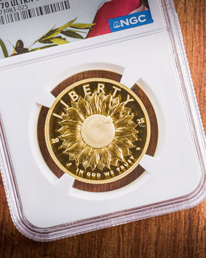 2025-W American Liberty High Relief Gold Coin | First Day of Issue NGC PF70 Ultra Cameo