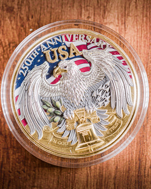 2026 Niue "United We Stand" 250 Years of U.S. Independence 2 oz Silver High Relief Coin
