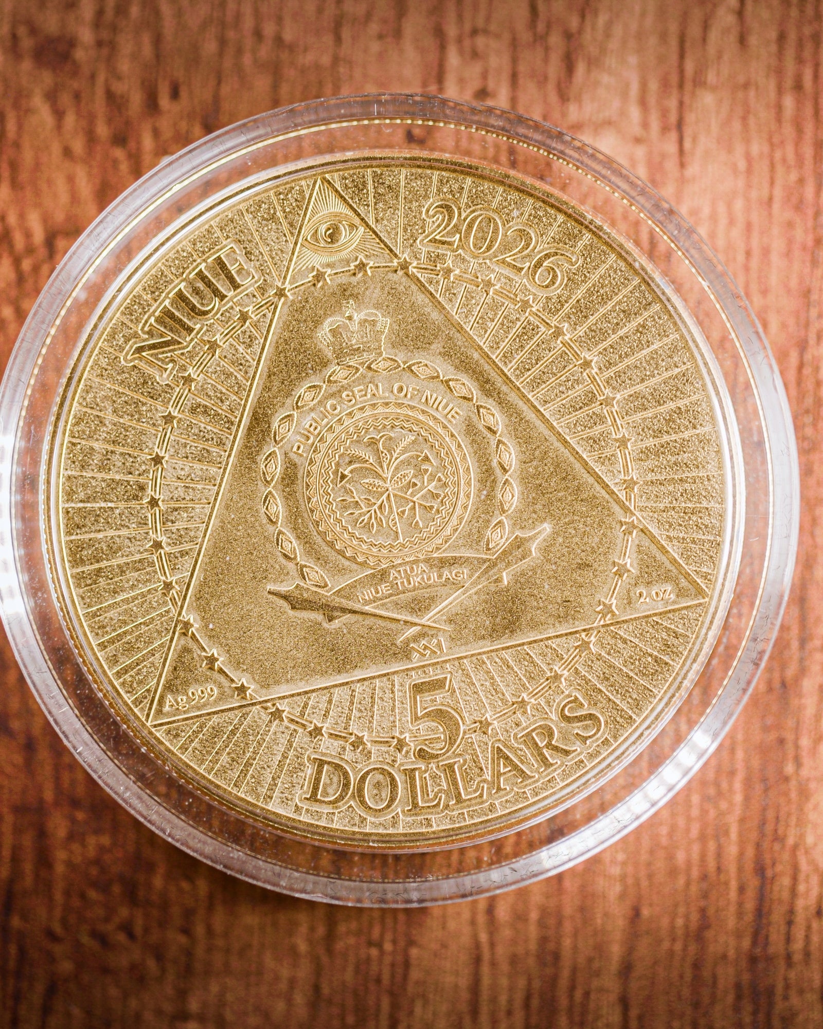 2026 Niue "United We Stand" 250 Years of U.S. Independence 2 oz Silver High Relief Coin