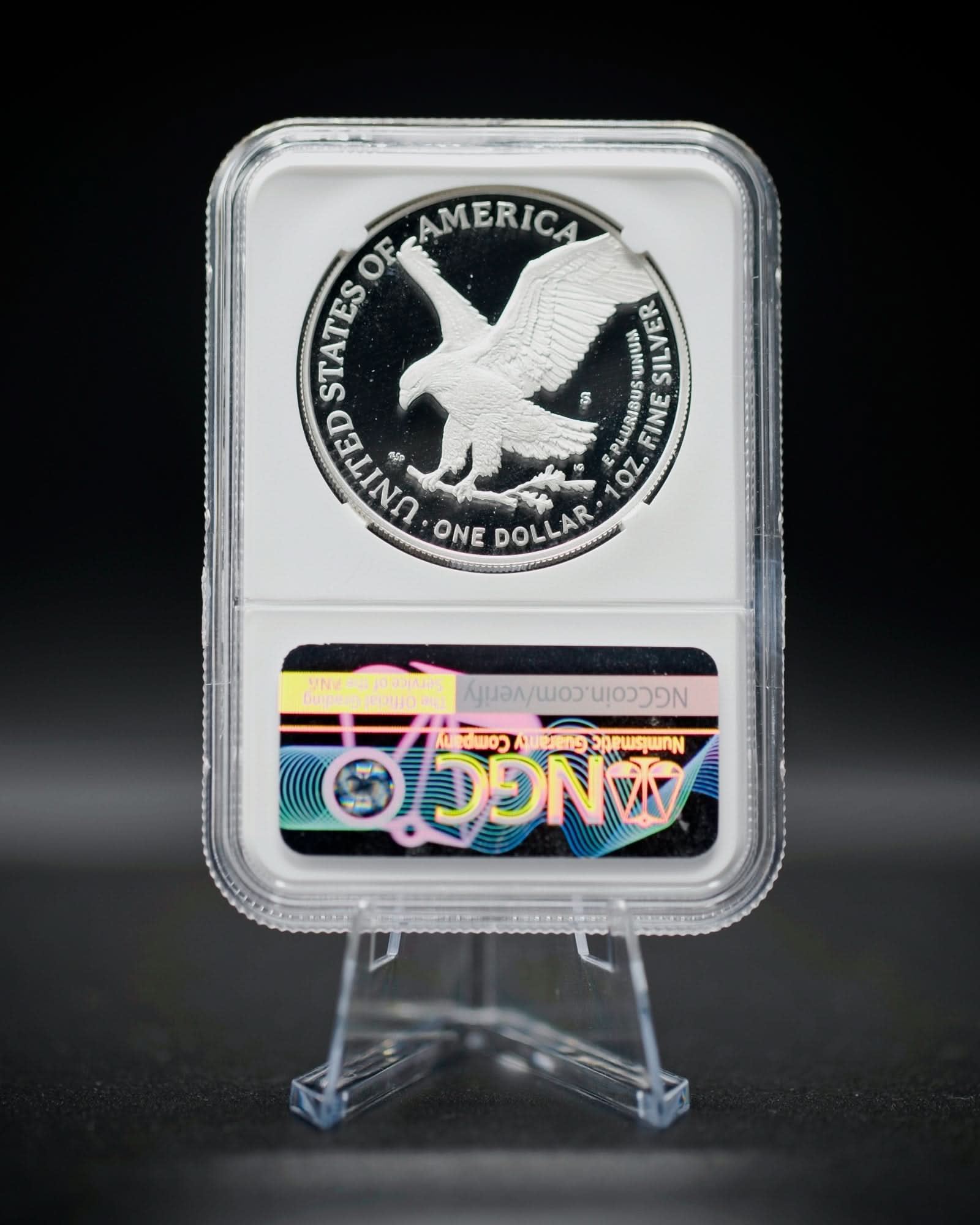 2025-S Proof American Silver Eagle | Advance Release NGC PR70 Deep Cameo | Kenneth Bressett Autographed