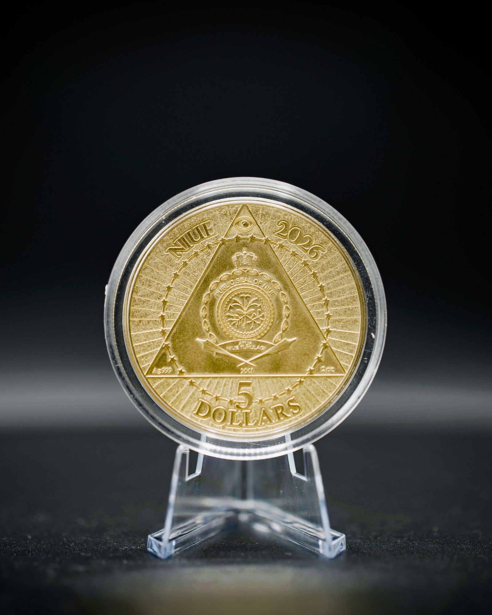 2026 Niue "United We Stand" 250 Years of U.S. Independence 2 oz Silver High Relief Coin