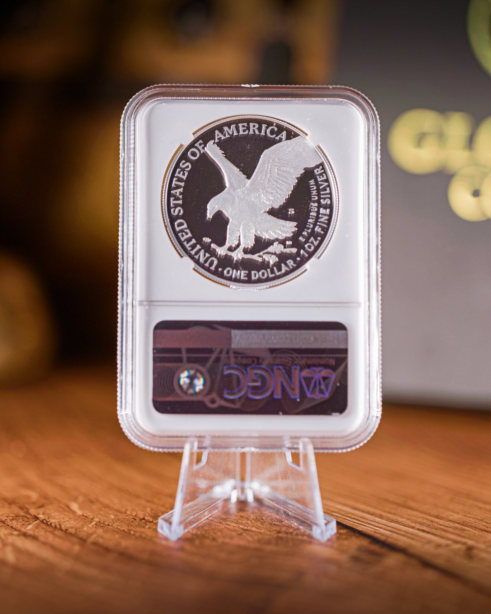 Add a Perfect-Grade Navy Privy Silver Eagle Today