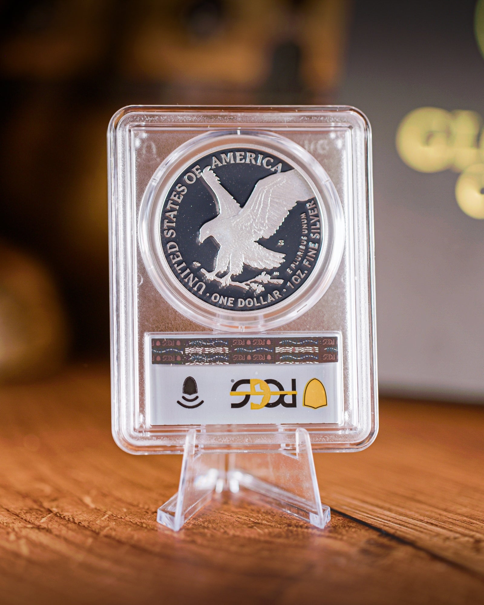 2025-S American Silver Eagle | First Day of Issue PCGS Certified PR70 Deep Cameo