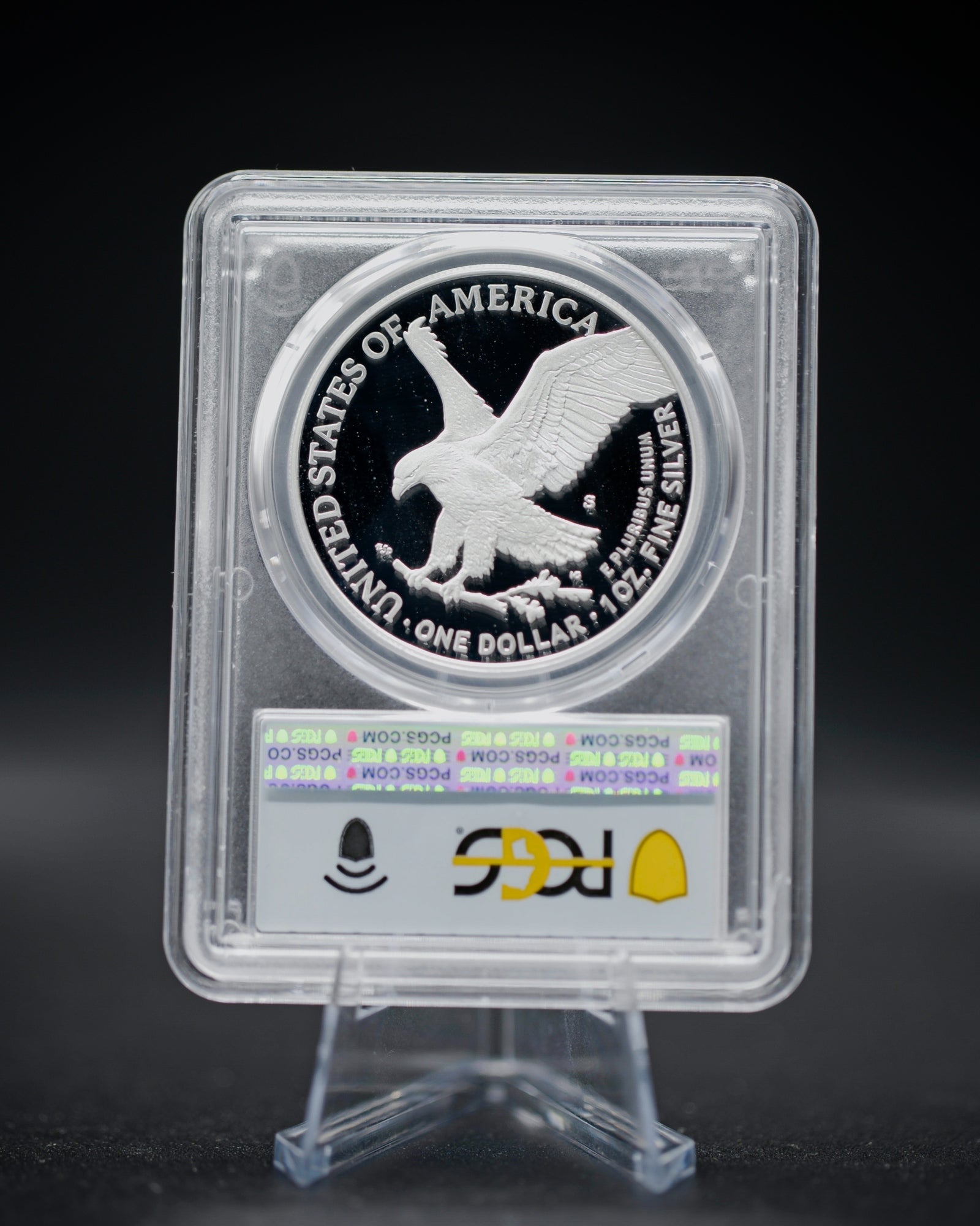 2025-S American Silver Eagle | First Day of Issue PCGS Certified PR70 Deep Cameo