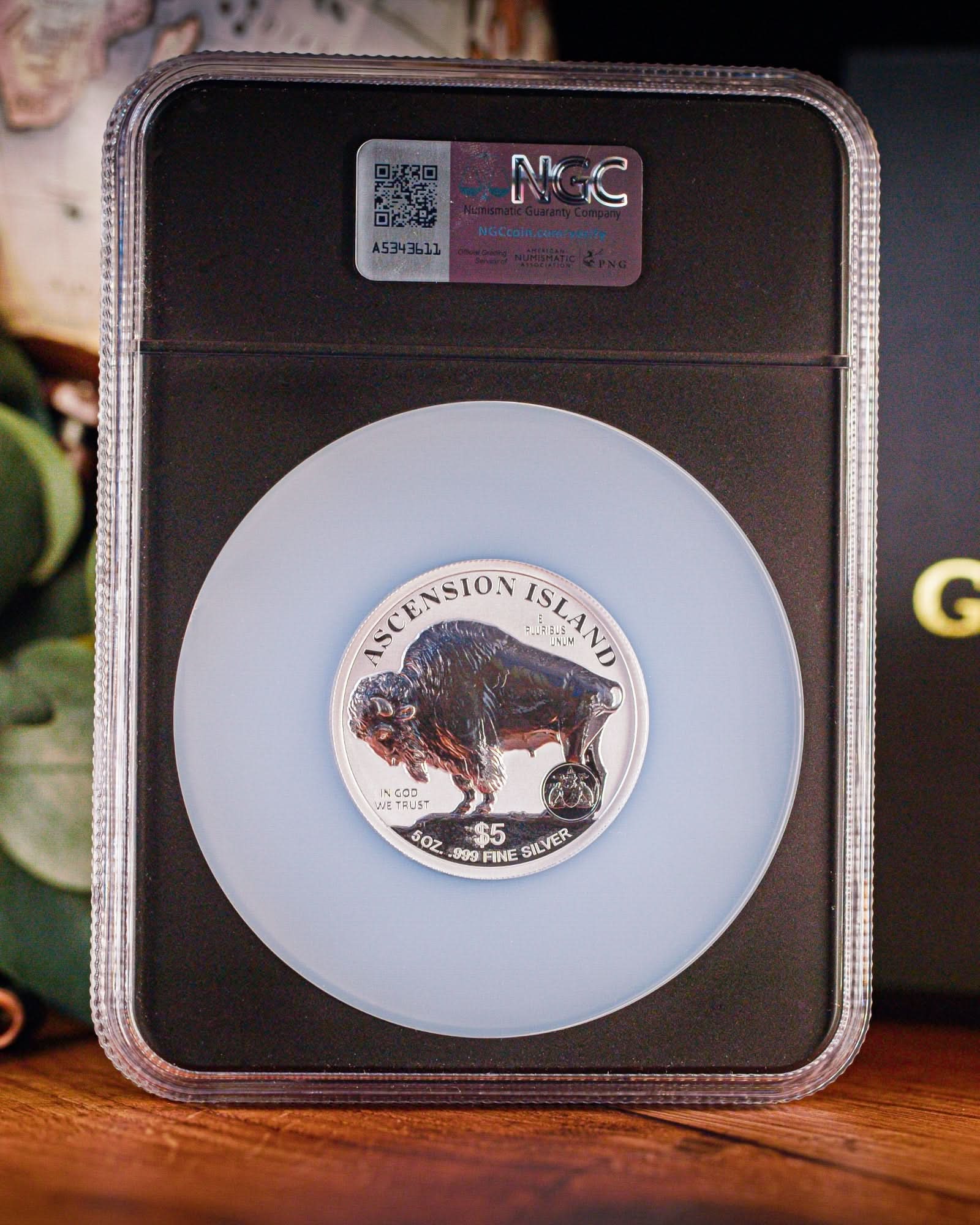 2026 $5 5oz GEM Proof Buffalo Coin – Ultra-Rare 250th Anniversary Edition | Global Privy GEM Proof | Anna Cabral Autographed