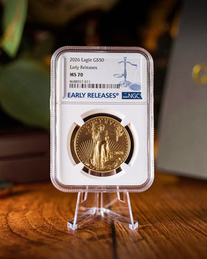 2026 1 oz Gold Eagle | Early Releases NGC MS70