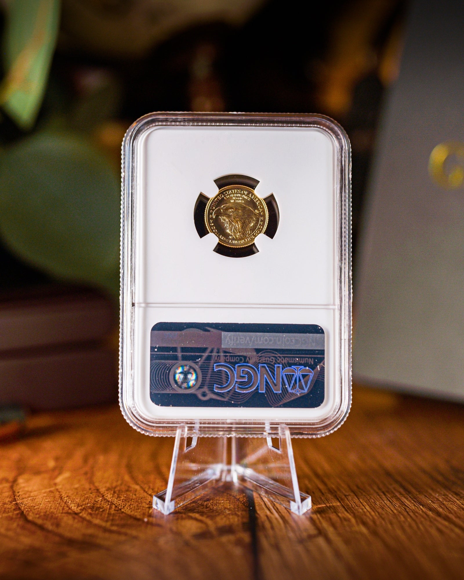 2026 $5 American Gold Eagle | MS70 First Day of Issue | Kenneth Bressett Autographed