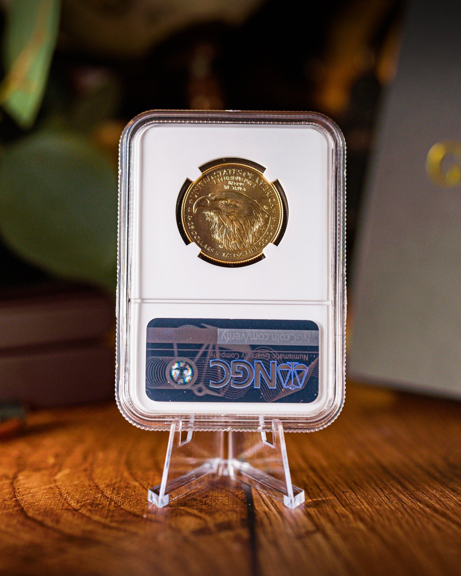 2026 $25 American Gold Eagle | MS70 First Day of Issue | Kenneth Bressett Autographed