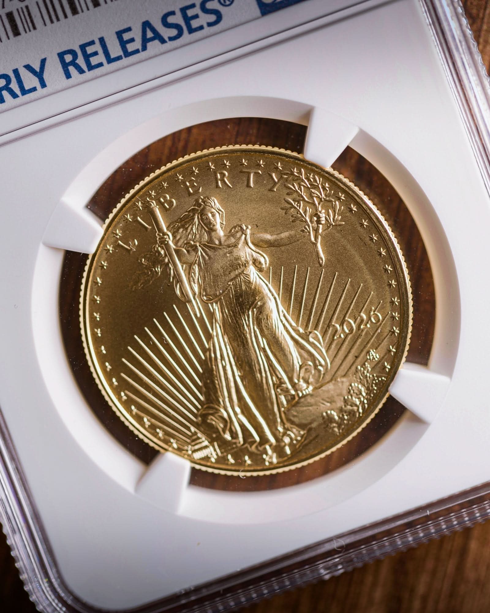 2026 1 oz Gold Eagle | Early Releases NGC MS70