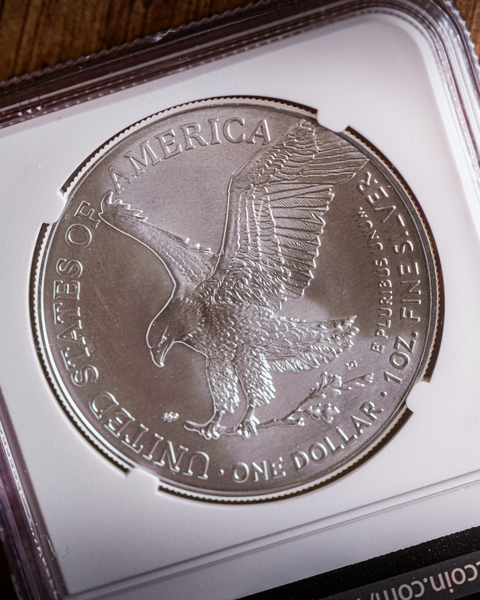 2026 $1 American Silver Eagle | MS70 First Day of Issue | Kenneth Bressett Autographed